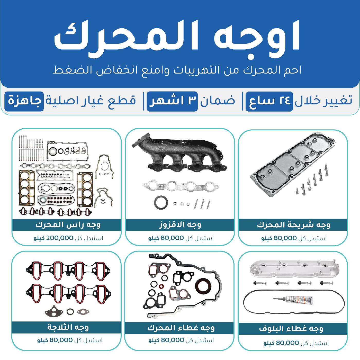Winter car repair package